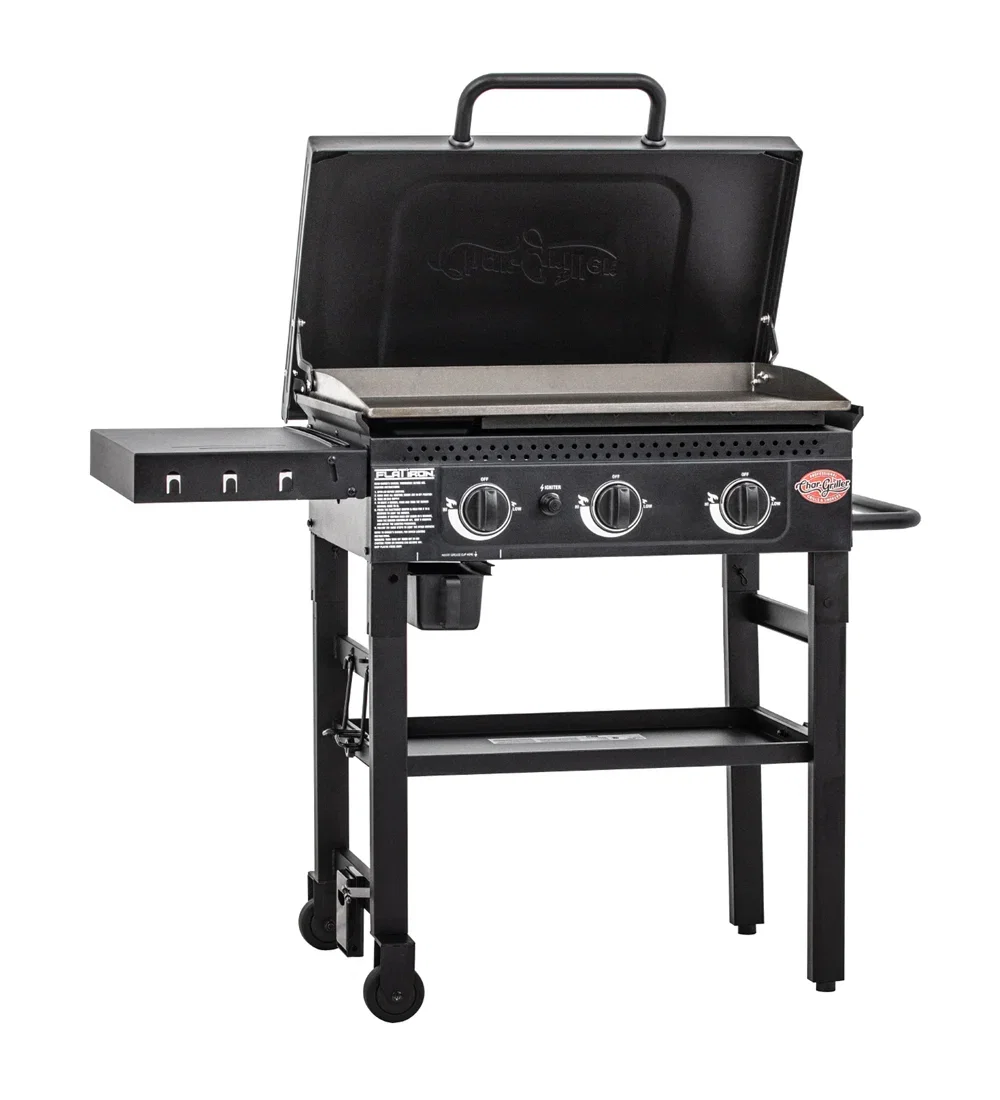 Image of Char-Griller Flat Iron 3 Burner Gas Griddle