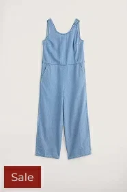 Salt Air Denim Jumpsuit