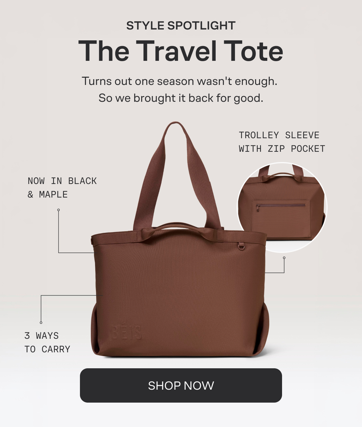 The Travel Tote - Shop All Bags