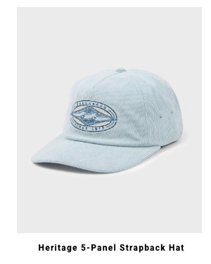 Heritage 5-Panel Strapback Hat