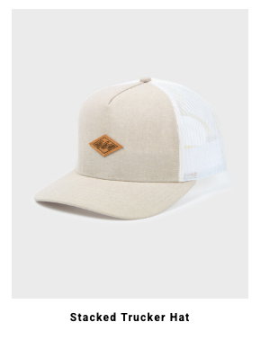  Stacked Trucker Hat