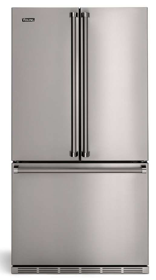 Viking 36-Inch Counter Depth French Door Refrigerator -Stainless Steel