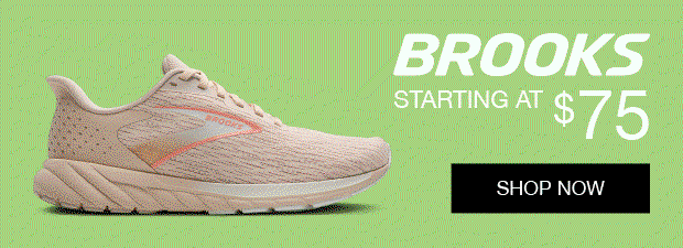 Brooks Starting At $75