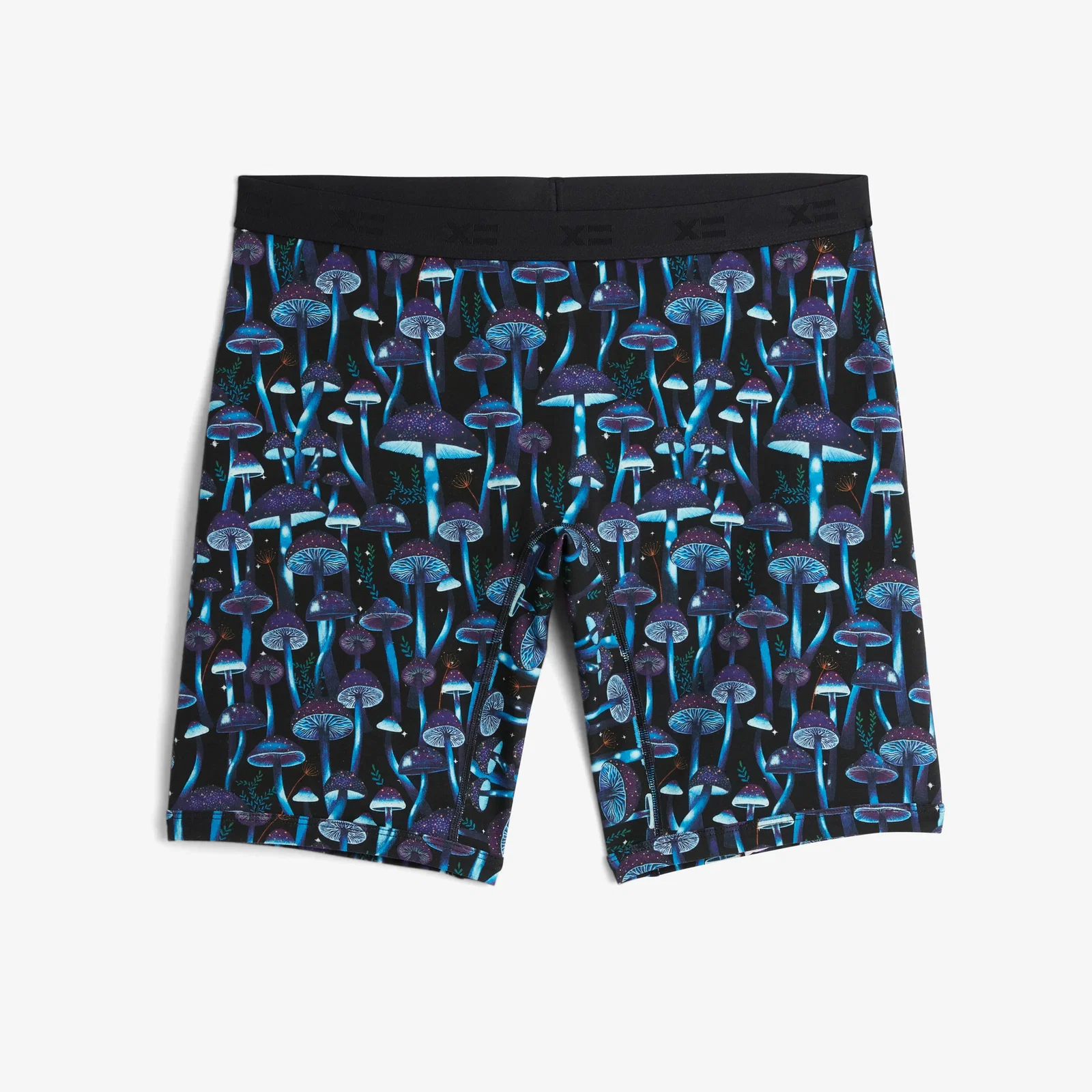 Image of 9" Boxer Briefs - Moonlit Mushrooms