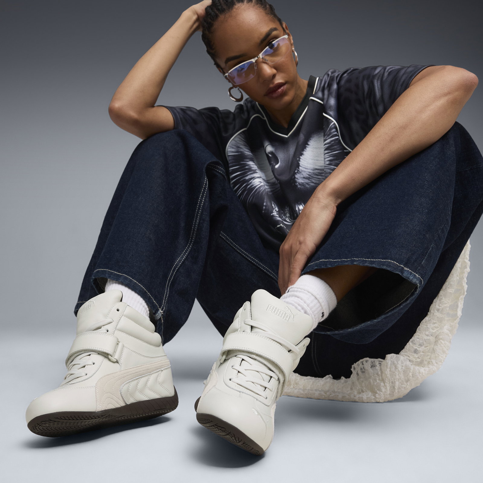 PUMA Speedcat Wedge Leather Women's Sneakers