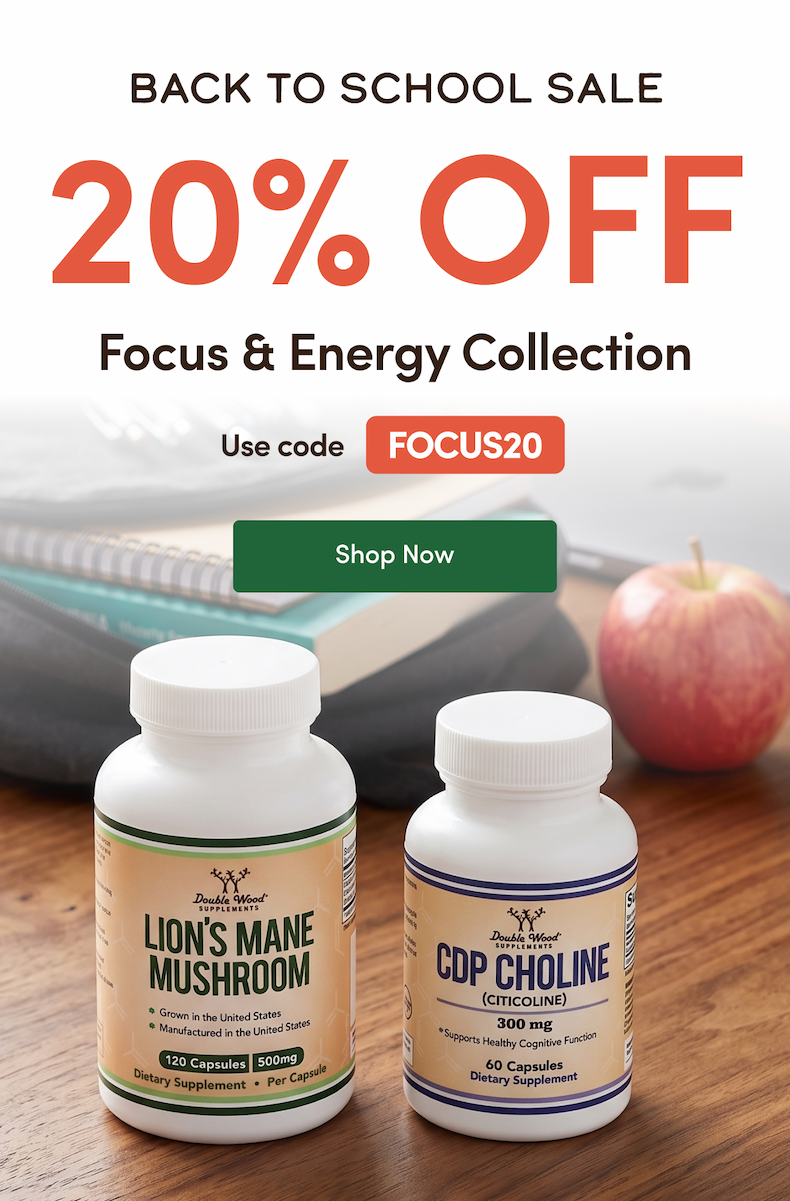 20% Off  Focus & Energy Collection