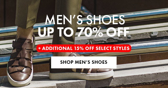 EXTRA 15% OFF Select Men's Shoes