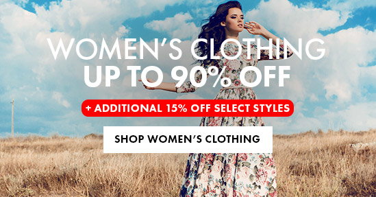 EXTRA 15% OFF Select Women's Clothing