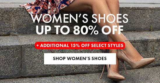 EXTRA 15% OFF Select Women's Shoes