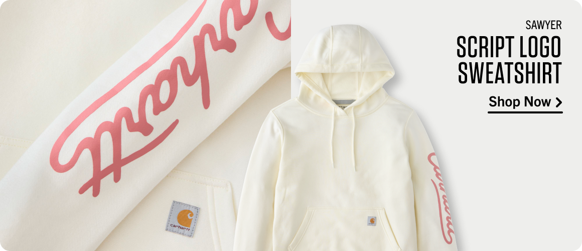 Women's Sawyer Script Logo Sweatshirt