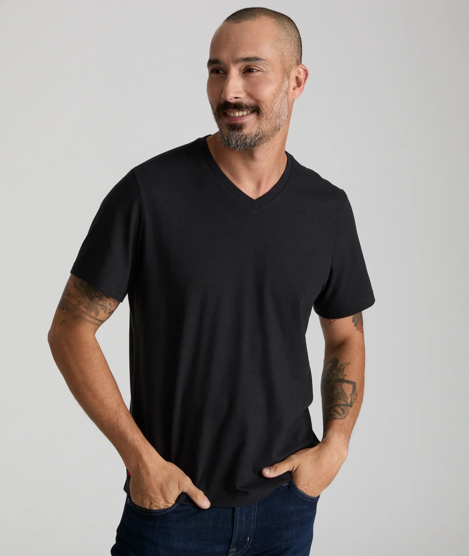Image of Ultrasoft V-Neck Tee