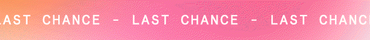 Last chance to shop our Summer Sale!