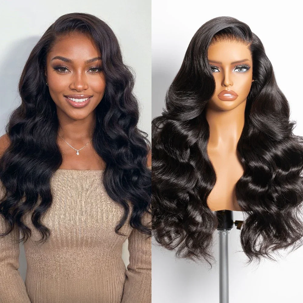 Megalook Zero-Wear™ Truly Snap & Go HD Lace Wig Body Wave 13x6 Glueless 100% Human Hair Wigs Seamless Fit All Skins