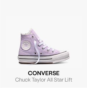 Converse Little Kids' Chuck Taylor All Star EVA Lift Hi Sneakers in Lilac