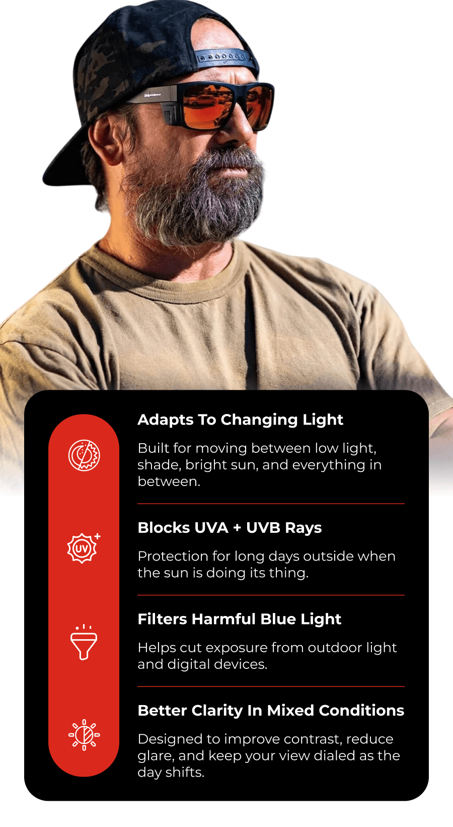 Adapts To Changing Light