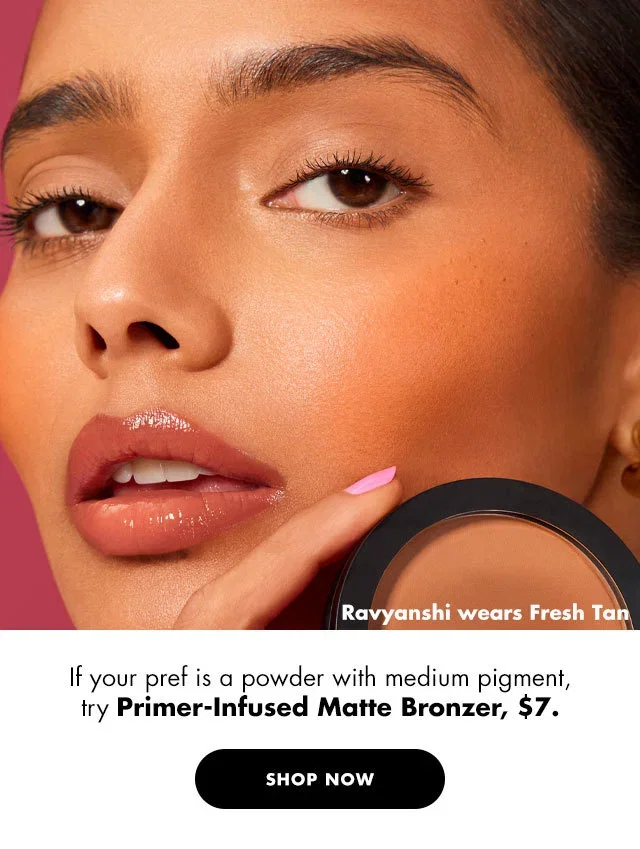 Primer-Infused Matte Bronzer