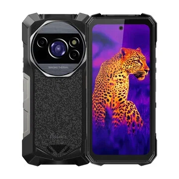 [EU Direct]FOSSiBOT F115 Ultra AI 5G Thermal Imaging 1200M Laser Rangefinder 36GB 256GB 50MP Camera 64MP Night Vision Dimensity 7100 6.78 inch 120Hz 20000mAh 33W Fast Charge Android 16 NFC IP68 IP69K Waterproof Rugged Smartphone