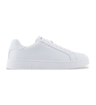 Zapatillas de piel blanco