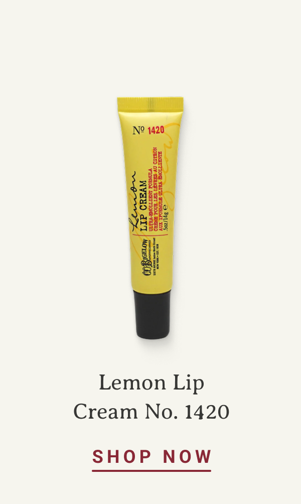 Lemon Lip Cream No. 1420 | SHOP NOW