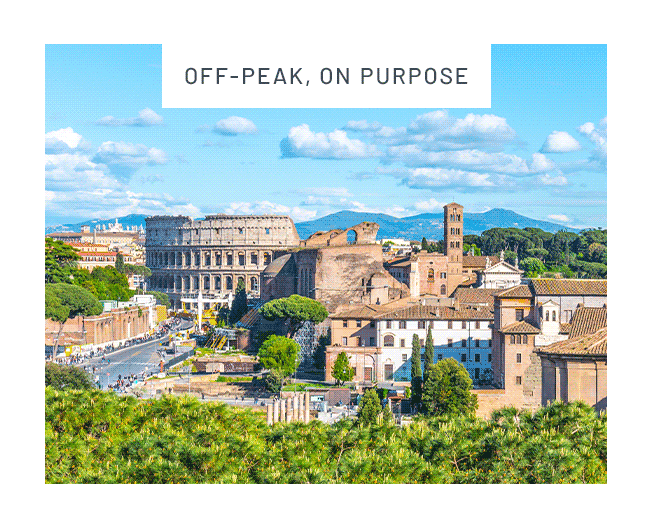 Off-Peak, On Purpose
