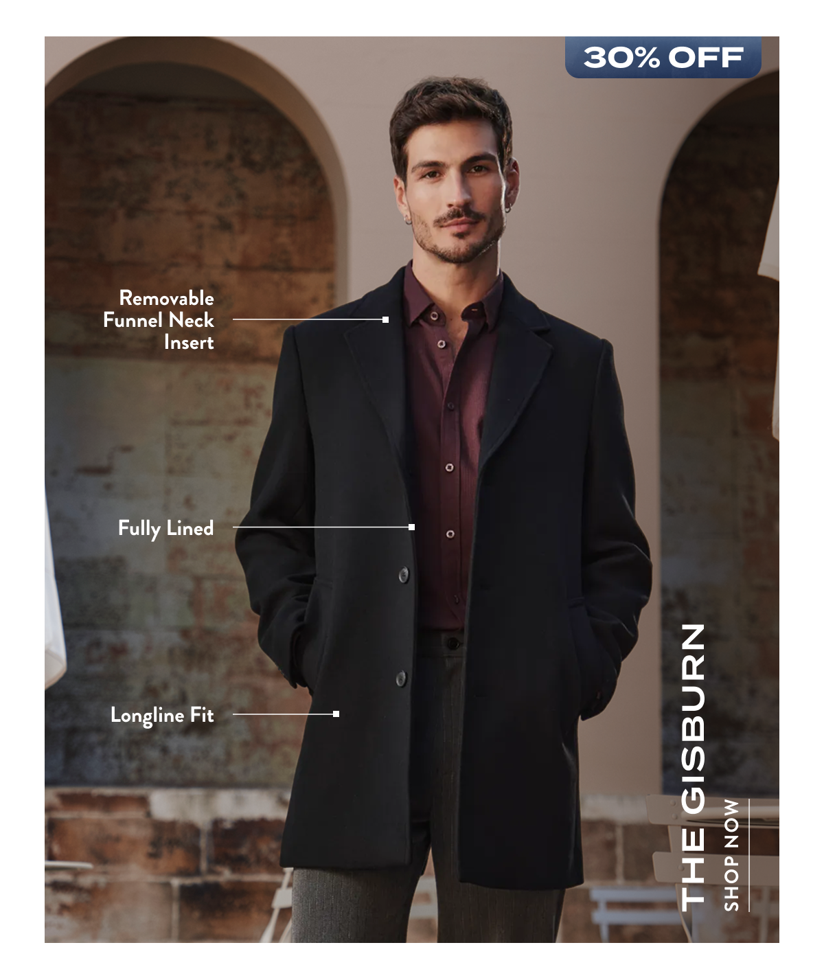 Gisburn Wool Coat