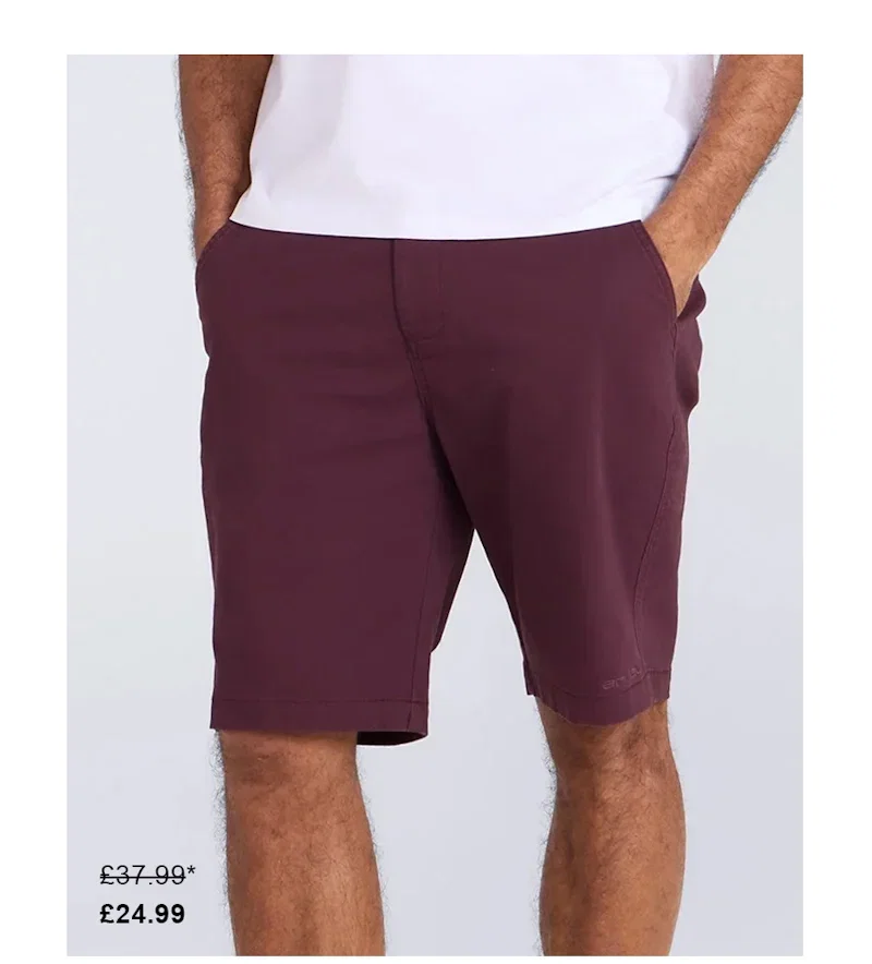 Westbay Mens Chino Shorts