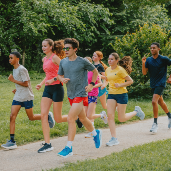 Kids running
