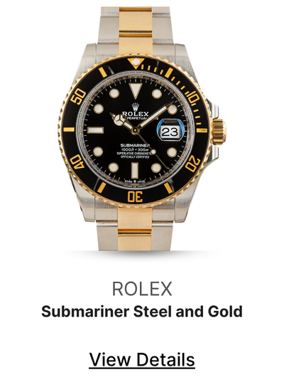 Used Rolex Submariner Ref 126613LN Black Dial