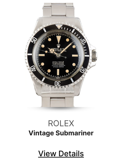 Vintage Rolex Submariner Ref 5512 Glossy Dial