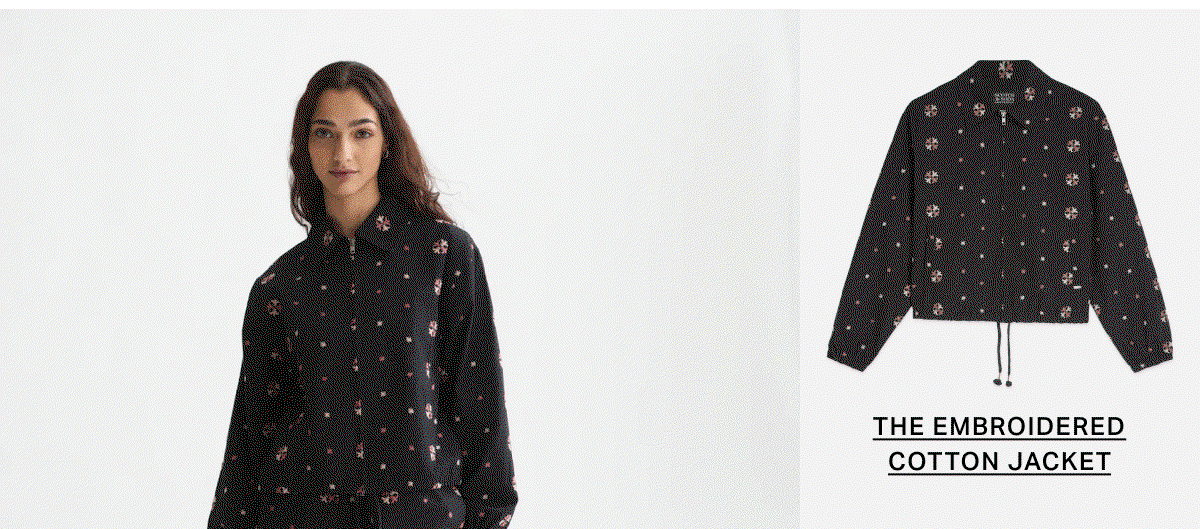 Embroidered Cotton Jacket