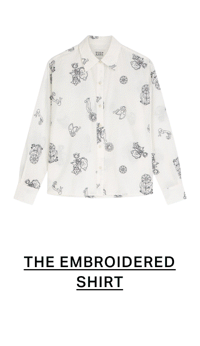 Embroidered Relaxed-Fit Shirt