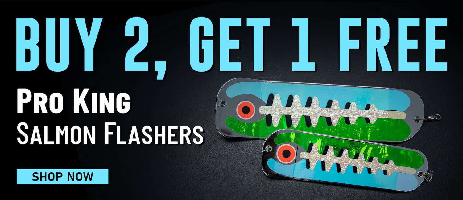 Buy 2, Get 1 Free Pro King Salmon Flashers Shop Now