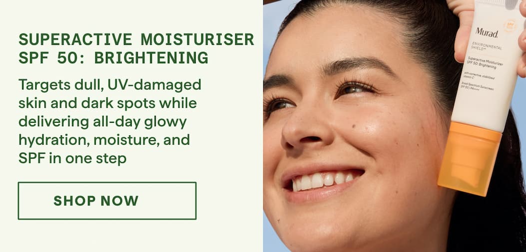 Superactive Moisturiser SPF 50: Brightening