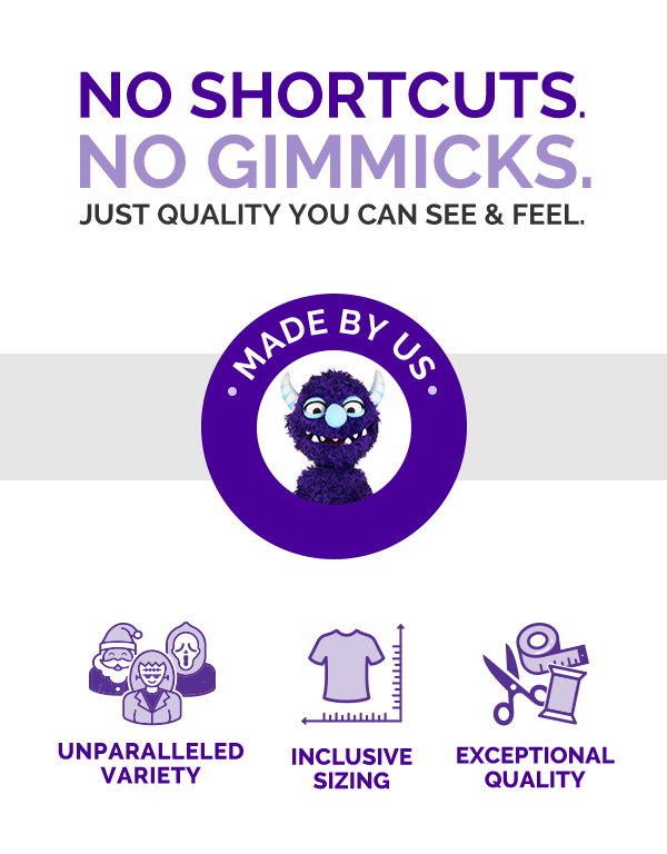 No Shortcuts. No Gimmicks. Just quality you can see & feel.
