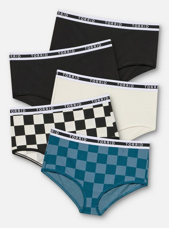 5-Pack Brief Logo Panty