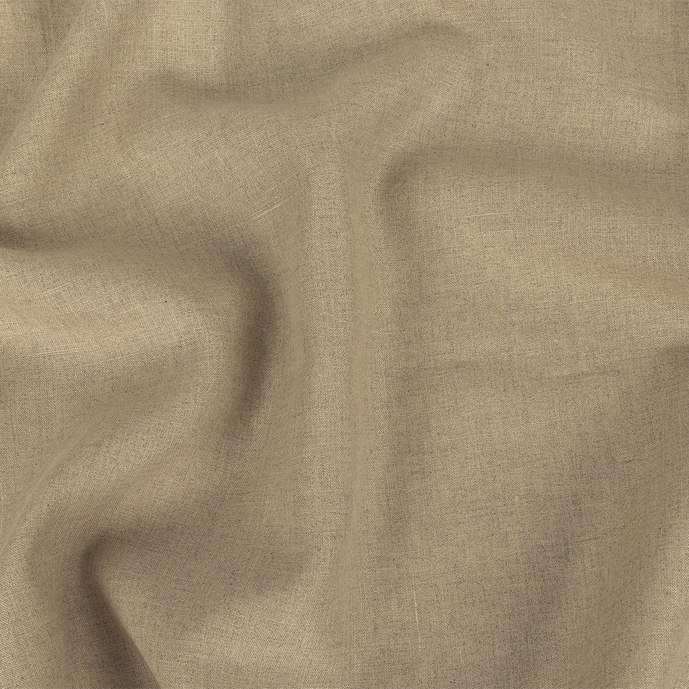 Image of Lightweight Linen Chambray - Natural - Minerva Collection