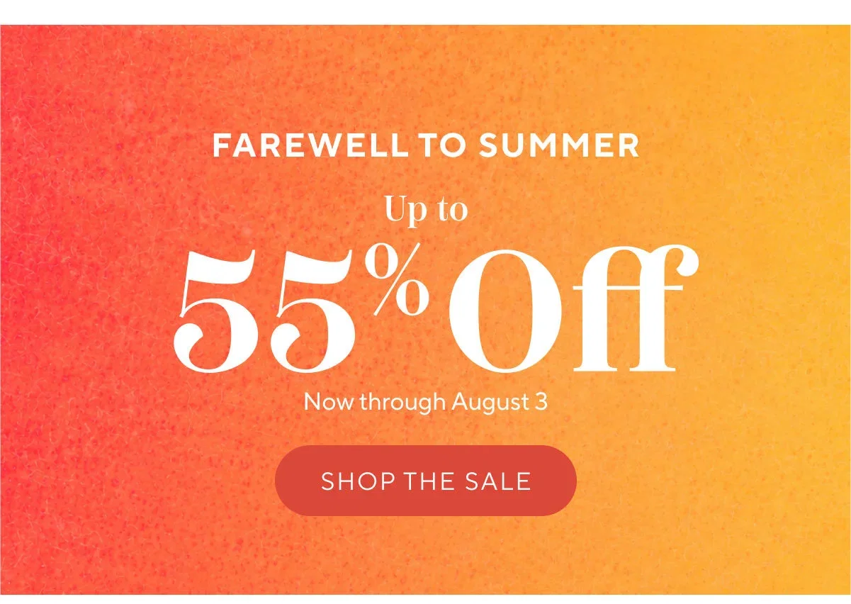 Ends of Summer Sale
