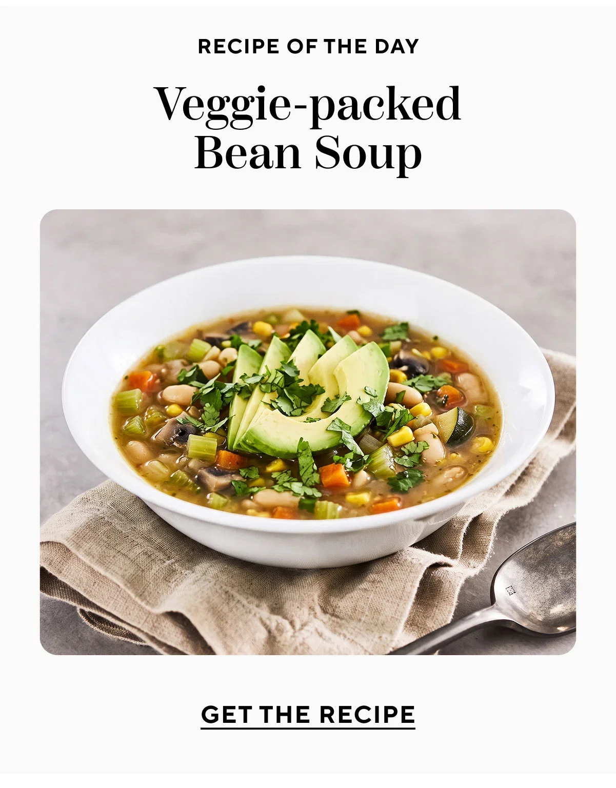 Veggie Packed Bean Soup