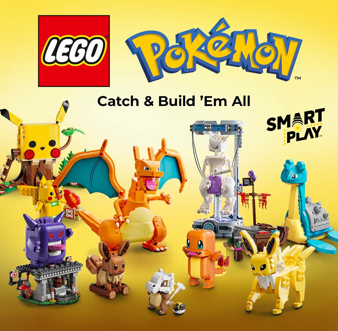 LEGO® Pokémon Smart Play | Catch & Build 'Em All