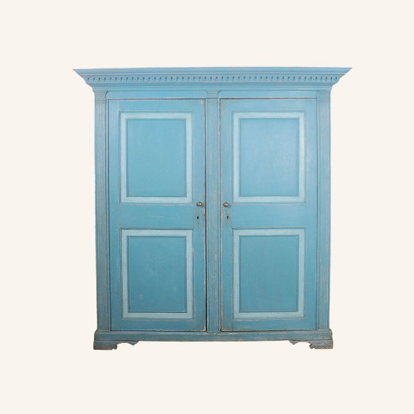 Italian Painted Wardrobe, 1800s