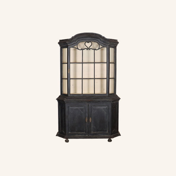 Dutch Painted Vitrine, 1700s