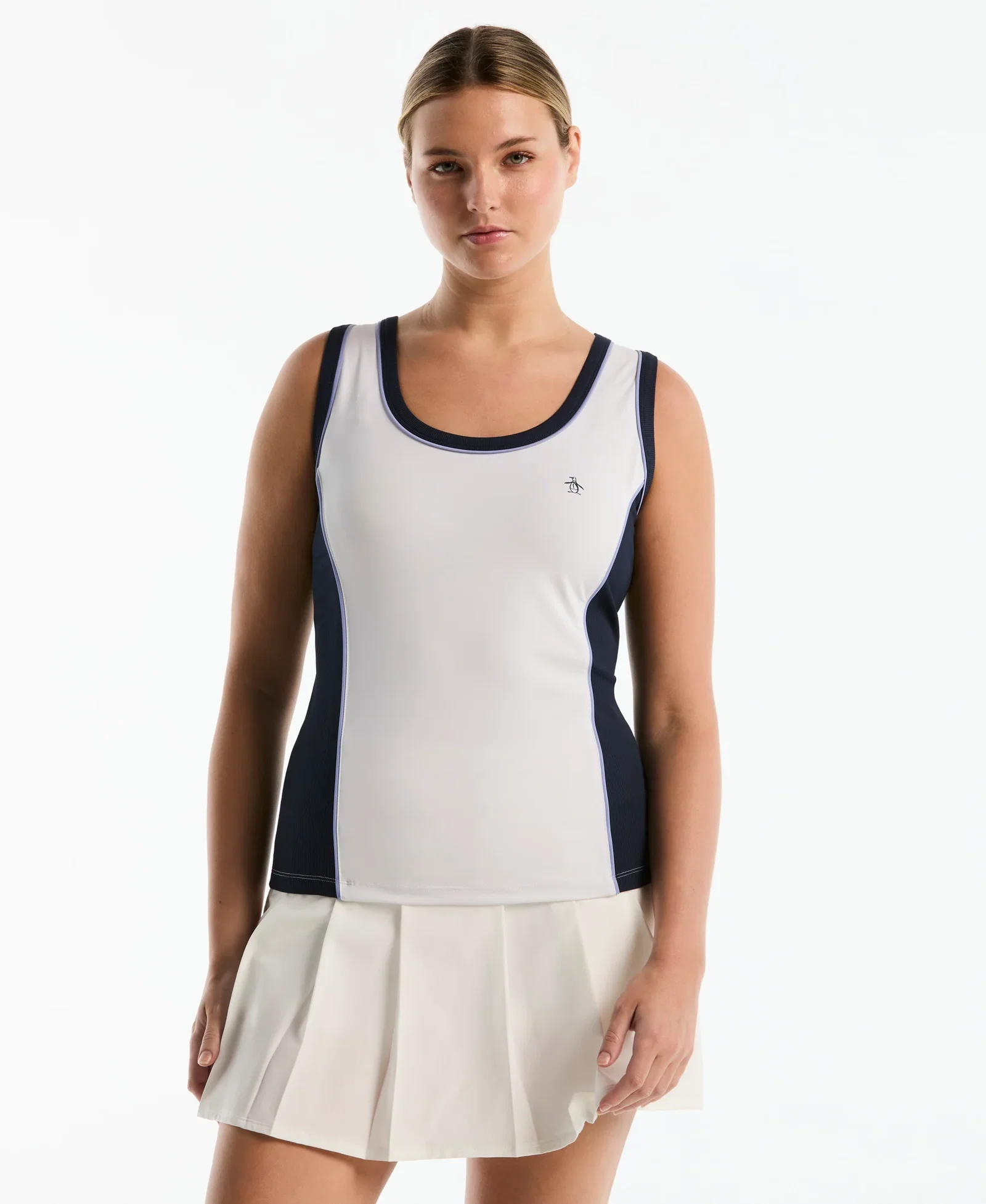 womens tennis color block polo tank o1ksg024 womens tennis color block polo tank o1ksg024