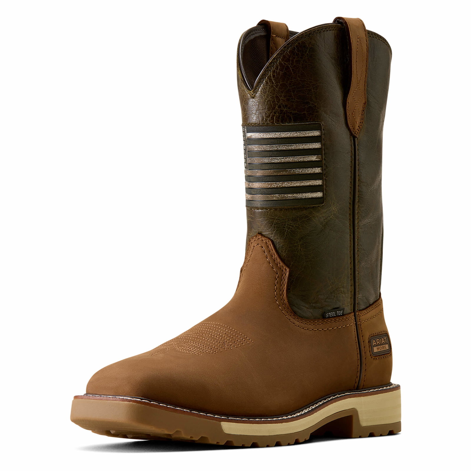 Men’s Activator Patriot Wide Square Toe Steel Toe Work Boot