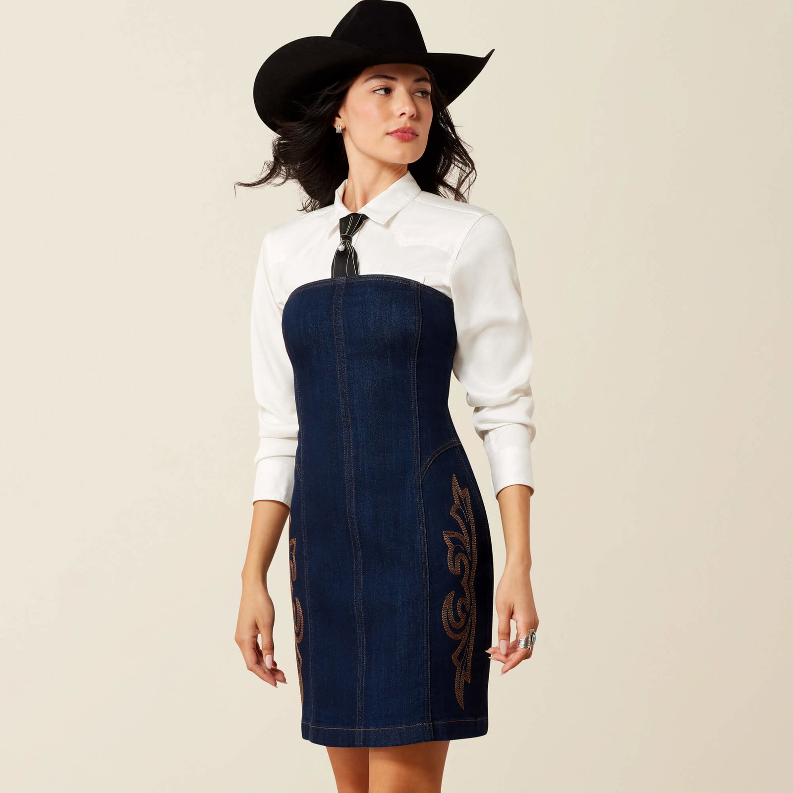 Women’s Lux Denim Dress