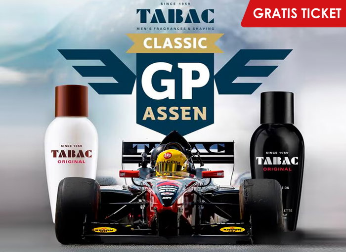 Gratis ticket voor Tabac Classic GP Assen