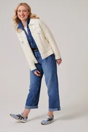 Collared Knit Cardigan Jacket