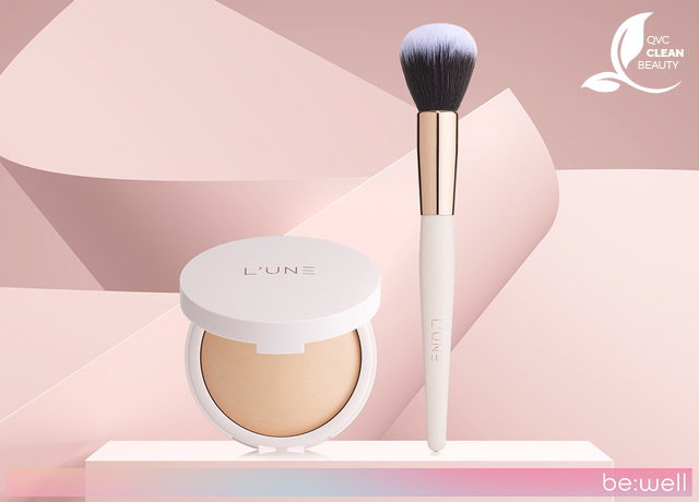 279360 L´UNE Halo Harmony Baked Perfecting Powder 18g mit Pinsel Sondergröße