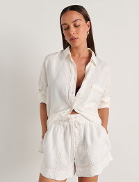 JAG Gigi Long Sleeve Shirt White