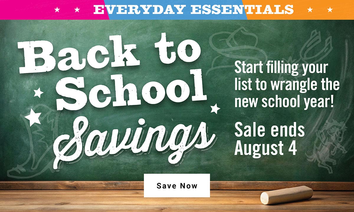 Back to School Savings