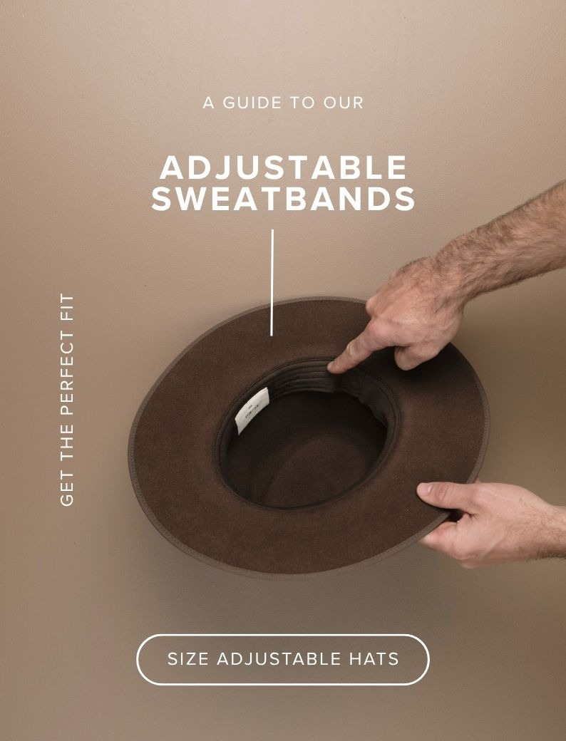 hats with Adjustable Sweatbands - Adjustable Hats